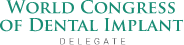 World Congress of Dental Implant Delegate logo