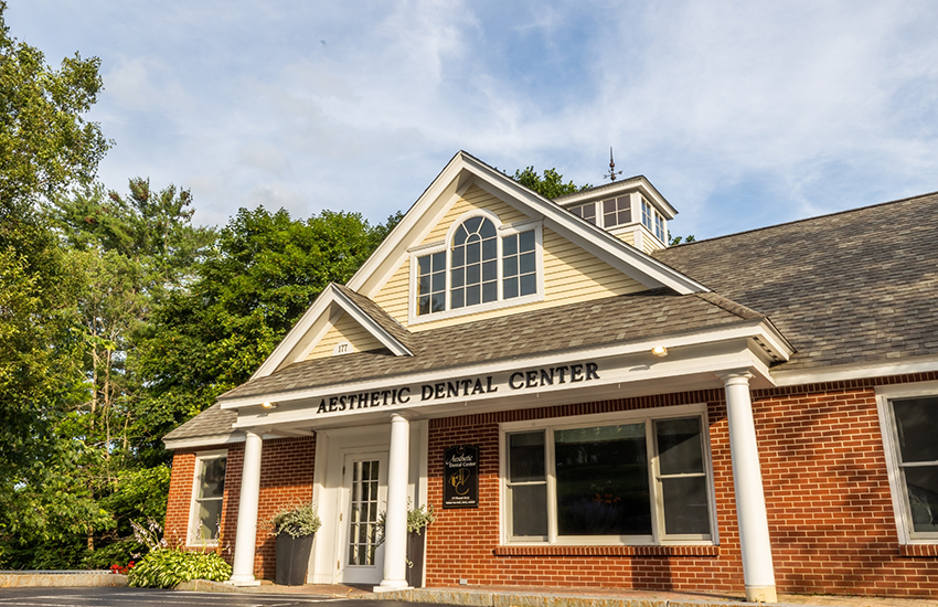 Front of Aesthetic Dental Center building